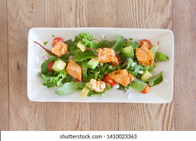 Buffalo Chicken Salad With Avocado