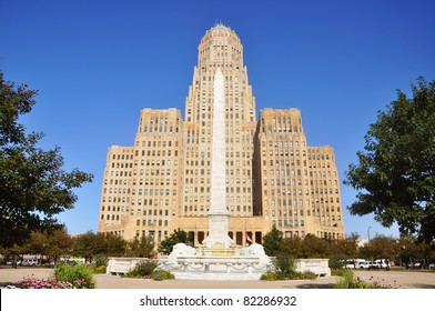 Buffalo City Hall, Art Deco Style building in downtown Buffalo, New York State, USA