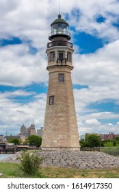 Buffalo Lighthouse On Lake Erie, NY, USA