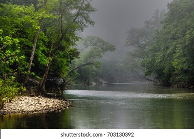 Buffalo National River Rainy Morning