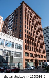 BUFFALO, NEW YORK - JUNE 4, 2015: The Guaranty Building, Now Prudential Building, A Historic Skyscraper In Buffalo, New York Completed In 1896 And Designed By Louis Sullivan And Dankmar Adler.