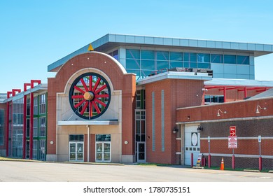 Buffalo, New York / USA - July 21 2020: The Buffalo Transportation Pierce Arrow Museum