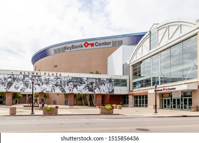 Buffalo, New York, USA - September 2, 2019: KeyBank Center In Buffalo, New York, USA. KeyBank Center Is A Multipurpose Indoor Arena. 