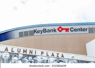 Buffalo, New York, USA - September 2, 2019: KeyBank Center In Buffalo, New York, USA. KeyBank Center Is A Multipurpose Indoor Arena. 