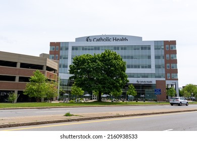 Buffalo, NY, USA - May 23, 2022: Catholic Health Headquarters And Training Center In Buffalo, NY, USA. Catholic Health Is A Non-profit Comprehensive Healthcare System. 