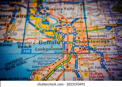 hektar Rendezvous Link Buffalo map Stock Photos, Images & Photography | Shutterstock