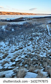 Buffalo Pound Lake In The Winter Time 