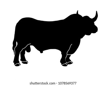 Buffalo Shadow Images, Stock Photos & Vectors | Shutterstock