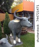 Buffalo statue