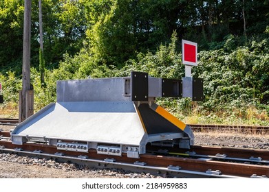 A Buffer Stop Is Taken As The Track Closure