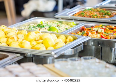 Buffet Brunch Food Eating Festive Cafe Dining Concept