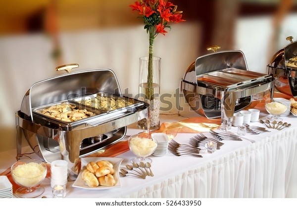 Buffet Catering Table Food Hotel Restaurant Stock Photo Edit Now