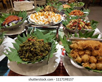 Buffet Spread At A Restaurant For Ramadhan Iftar Or Break Fasting