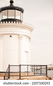 The Bug Light Lighthouse In Portland, Maine