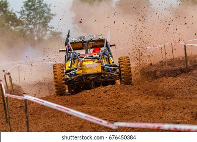 Buggy Car In Off Road Competition