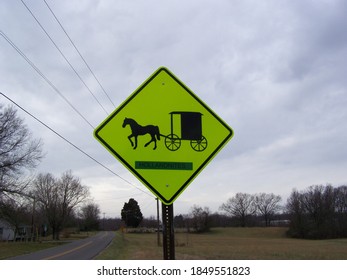 Buggy Crossing Horse And Carriage Sign