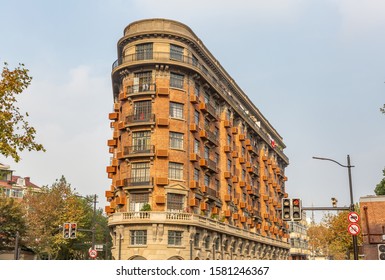  Buidlings Of French Concession In Shanghai China.