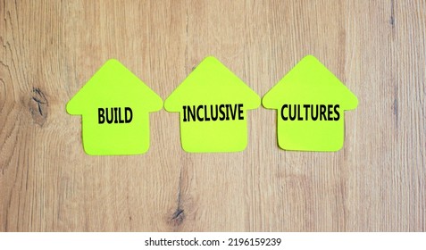 Build Inclusive Cultures Support Symbol Concept Stock Photo 2196159239 ...