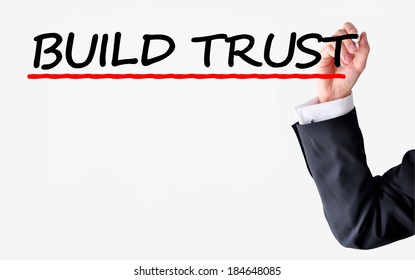 Build Trust Concept