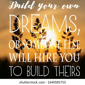 258 Build your own dream Images, Stock Photos & Vectors | Shutterstock