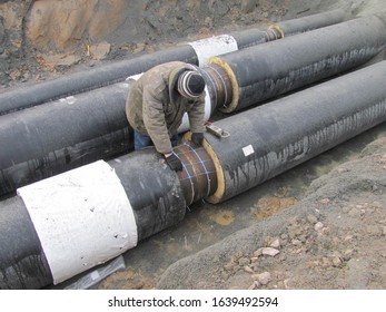 New Pipeline Process Building Under Construction Stock Photo (Edit Now ...