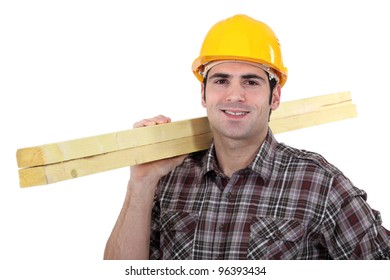 Builder Timber Stock Photo 96393434 | Shutterstock