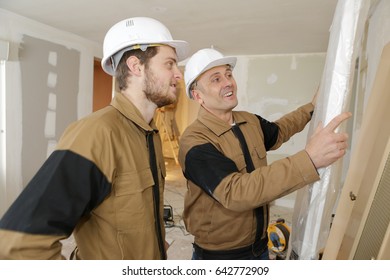 builders at work