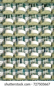 building balconies pattern 