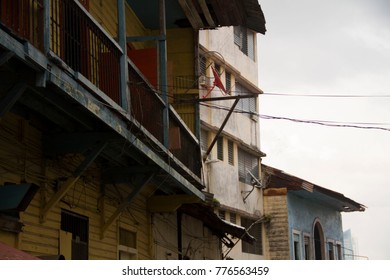 Building with Balcony