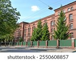 Building of the barracks of the 45th East Prussian Infantry Regiment (1888-1892). Chernyakhovsk, Kaliningrad Oblast