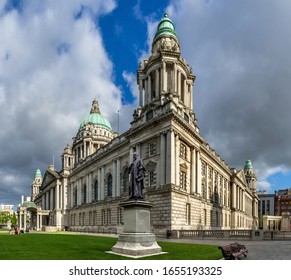 The Building Of Belfast City Hall.