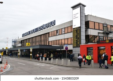 The Building Of Berlin Schönefeld Airport Which Is An International Airport
