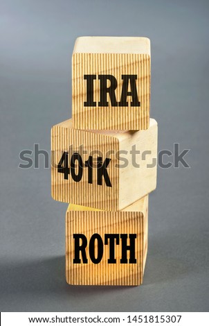 Building blocks of investment,IRA, 401K and Roth.