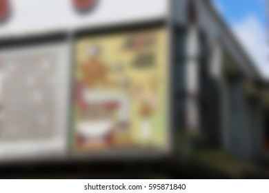 building blur