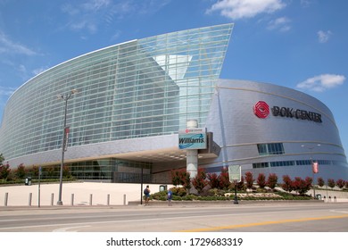 Building Bok Center In City Tulsa, Oklahoma USA, July 2018.