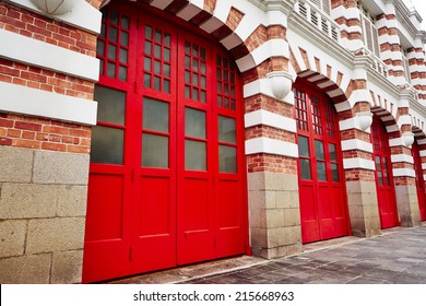 Building Of Central Fire Station In Singapore