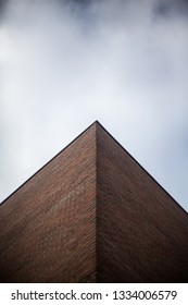 Building and clouds