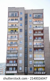 
Building, Communist Architecture, Multi-story Family Skyscraper.