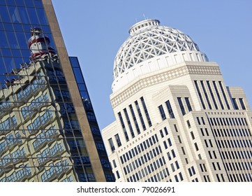 Building Composition - Center Of Louisville, Kentucky, USA