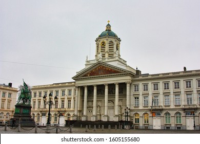 Building Of The Constitutional Court Belgium. 