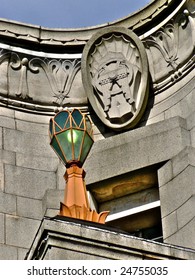 Building Corner Details In Glasgow Scotland On Argyle Street