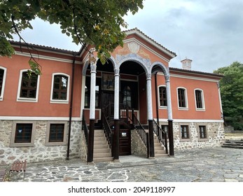 The Building Of Danov School From The 19th Century, Perushtitsa, Plovdiv Region, Bulgaria