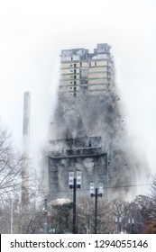 Building Demolition By Implosion