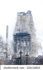 Building Demolition By Implosion 