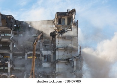 Building Demolition In Gdynia- Poland