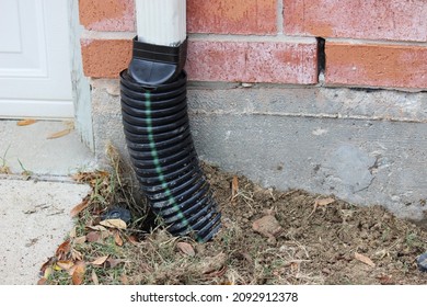 Building a Drain System after  to keep water away from home's foundation. Protecting Home’s Foundation from Water Damage 