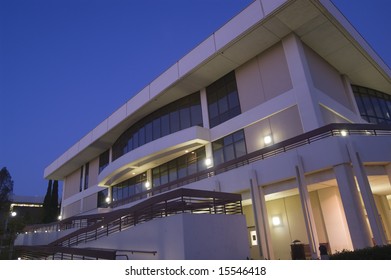 Building at Dusk