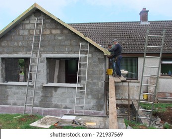 Building Extension To Bungalow Co. Antrim Northern Ireland 2017