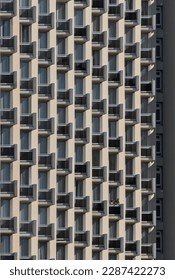 Building Facade with repeating Pattern