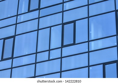 Building with glass windows